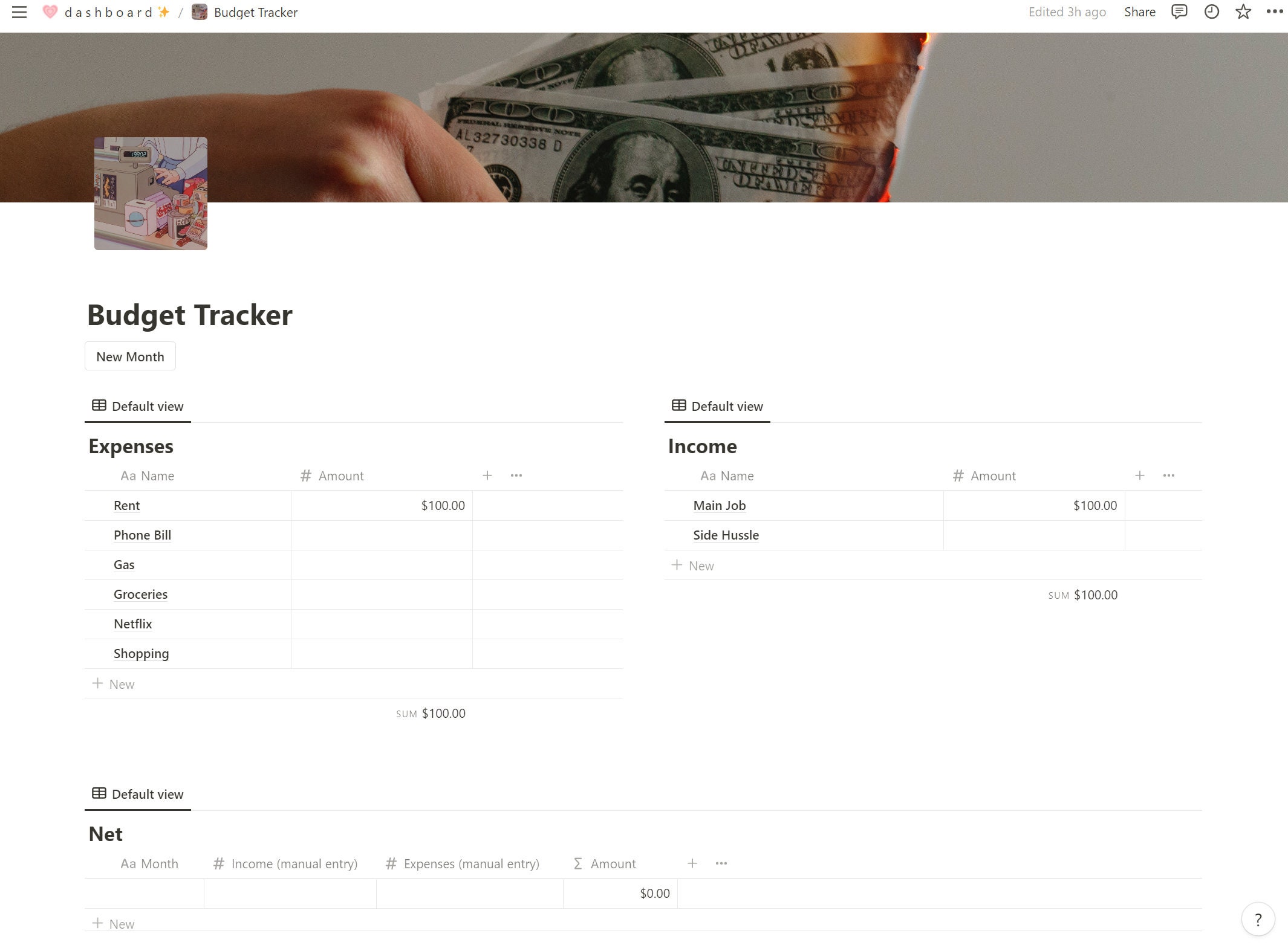 Aesthetic Notion Dashboard Template Etsy