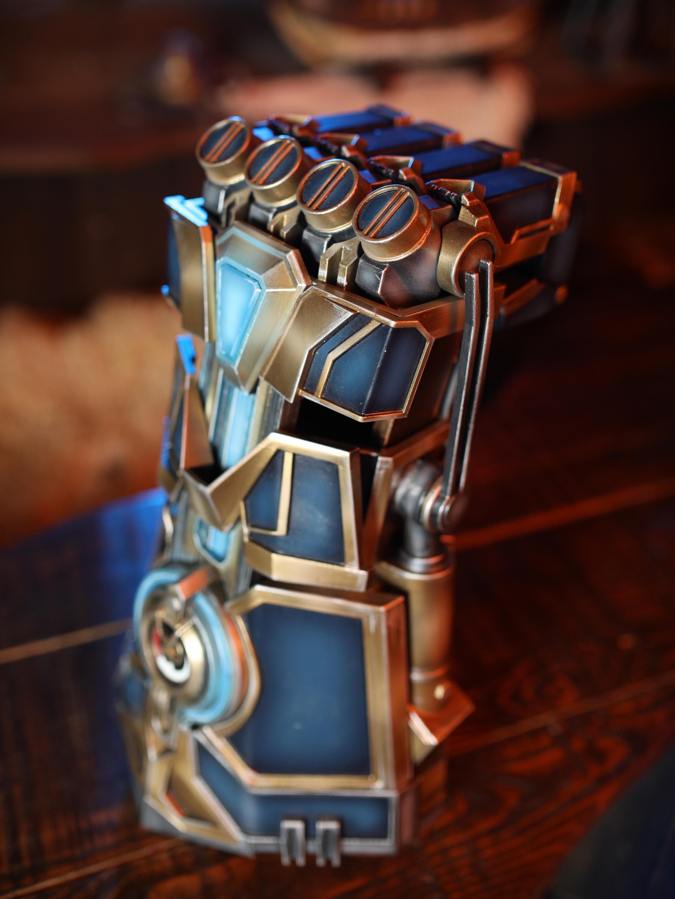 Vi's Hextech Gloves - Cosplay Game Prop Arcane Inspired Costume - Etsy