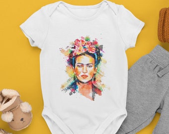 Frida Kahlo Baby Onesie