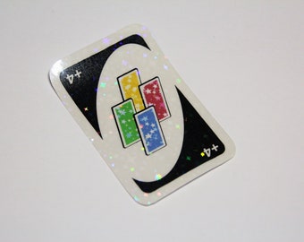 Take +4 Card sticker