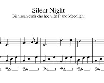 Silent Night - Franz Xaver Gruber Official Sheet Music Downloadable PDF