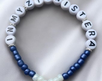 In My Zionist Era Beaded Bracelet