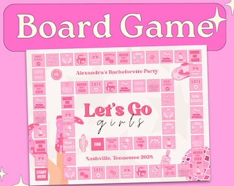 Nashville Bachelorette Party Brettspiel Disco Cowgirl Bachelorette Game Last Rodeo Bachelorette Bearbeitbares Spiel Bachelorette Trinkspiel