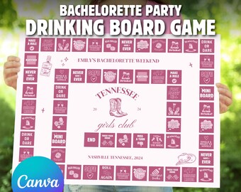 Brettspiel Tennessee Girls Club Bachelorette Spiel Druckbare Bachelorette Trinkspiele Cowgirl Bachelorette Party Spiele Hen Party Spiele