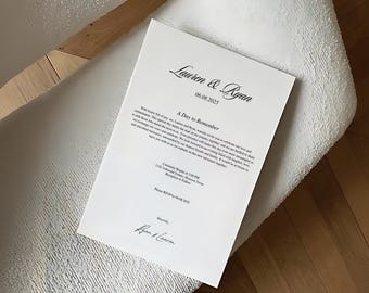 Plantilla editable de Canva para invitación de boda formal con detalles de tarjeta RSVP, tarjeta imprimible, información de la ceremonia, papelería personalizada y paquete de boda.