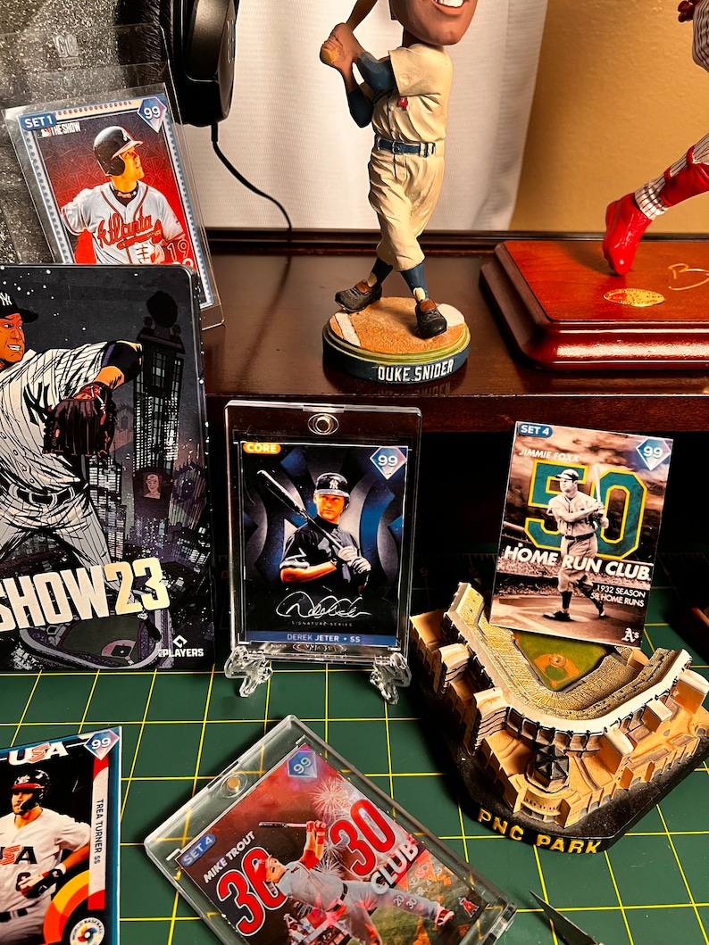 Custom MLB The Show Baseball Cards image 8