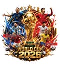World Cup 2026 PNG Design | Football Soccer Legends Championship Graphic (Digital Download) product logo