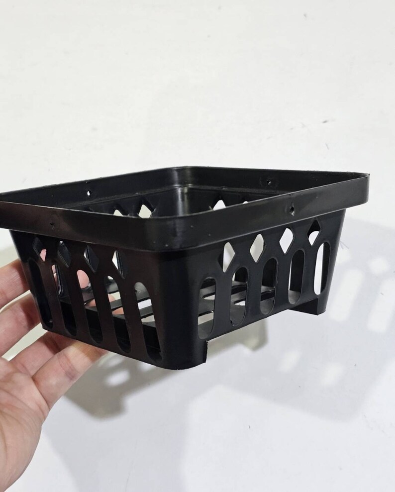 5 Pcs X 6 Plastic Basket Pots Orchid Vanda Baskets Etsy