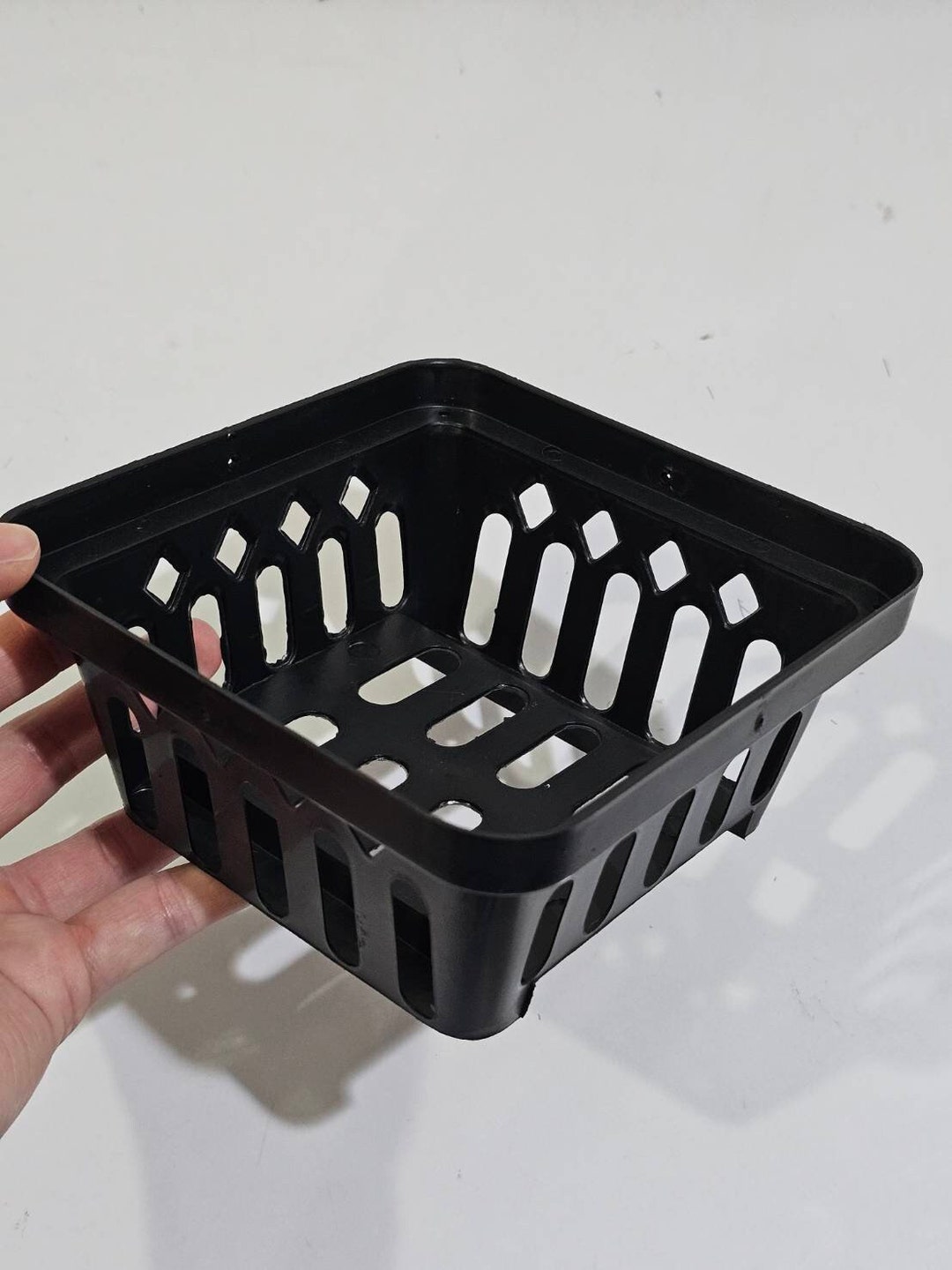 5 Pcs X 6 Plastic Basket Pots Orchid Vanda Baskets Etsy