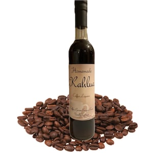 Make Your Own Kahlua Kit - Contains everything you need to make delicious coffee liqueur!