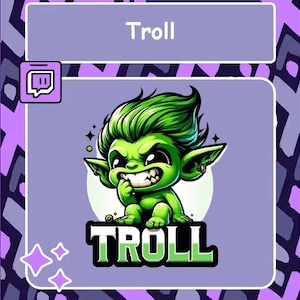 Troll Emote, Twitch Emote, Youtube Emote, Discord Emote, Community Emote, Streamer Emote, Meme Emote, Funny Emote, Trolling emote, Streaming
