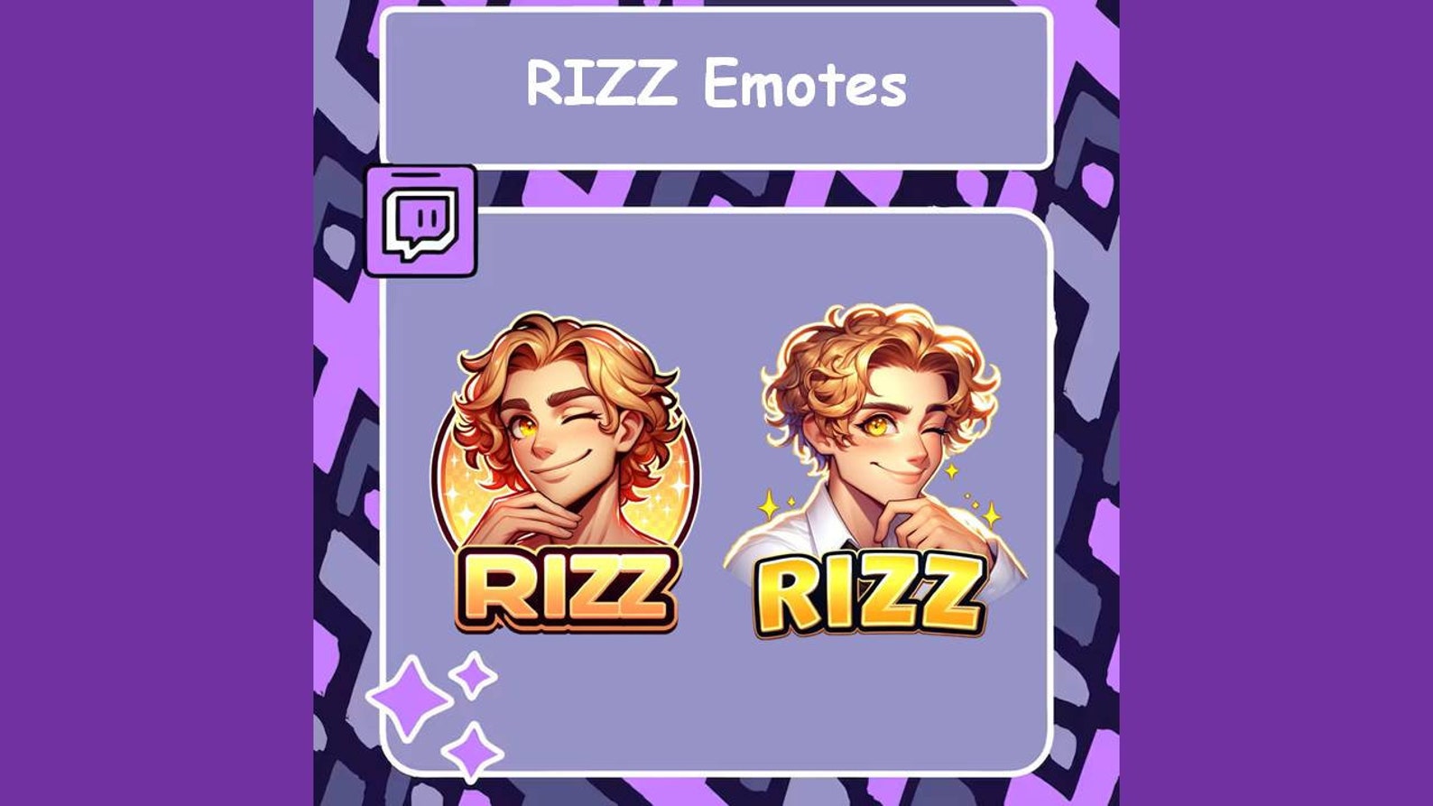 RIZZ Twitch Emote, Discord Emote, RIZZ Emote, Sexy Emote, Youtube Emote ...