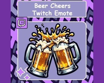Bier jutch Twitch Emote, Discord Emote (Digitaler Download)