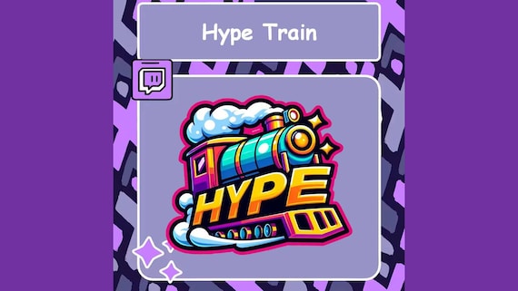 Hype Train Emote, Twitch Emote, Emote, Discord Emote