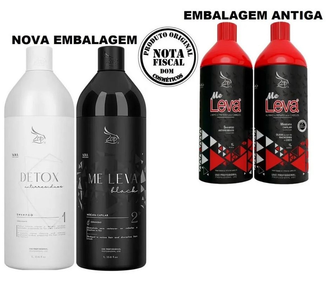 Zap Me Leva Brazilian Keratin Treatment 2x1 Shampoo Mask - Etsy