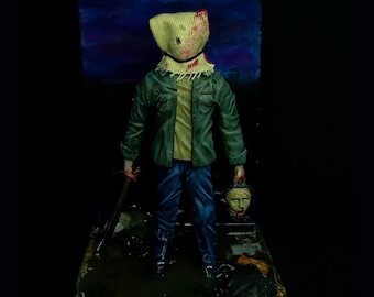 ジェイソン・ボーヒーズ ジオラマ・フィギュア カスタム 1/6 ジェイソン・ボーヒーズ 『ジェイソン・ゴーズ・トゥ