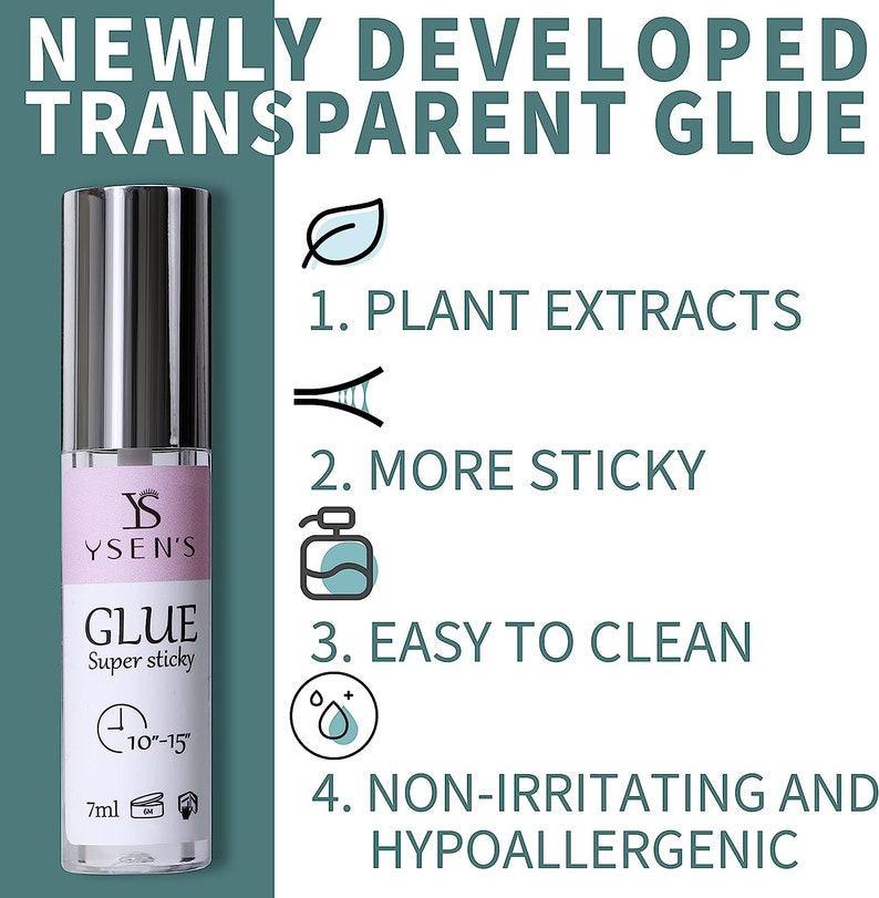 Lash Lifting Glue, Skin Glue, Strip Eyelash Glue, Eyelash Clump Glue