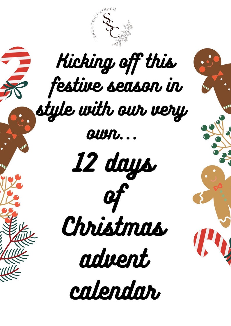 12 Days of Christmas Advent Calendar - Etsy
