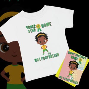 Camiseta de aniversário personalizada QUALQUER NOME DE IDADE Traje de aniversário Pacote de cartão Cartão de aniversário Suprimentos para festa de super-heróis Presentes para crianças Camisa infantil Cartão