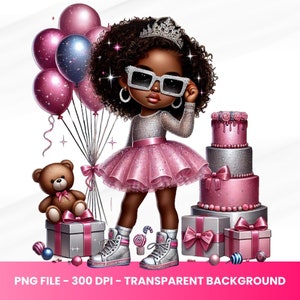 PNG Clipart : Fille d'anniversaire
