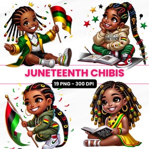 Cliparts de filles afro, Cliparts de femmes noires, Autocollants d'agenda, clipart d'agendas