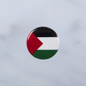 Badge avec le drapeau de la Palestine image 1