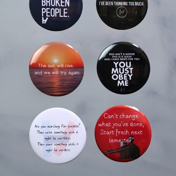 Badge/Pin lyrics Twenty One Pilots