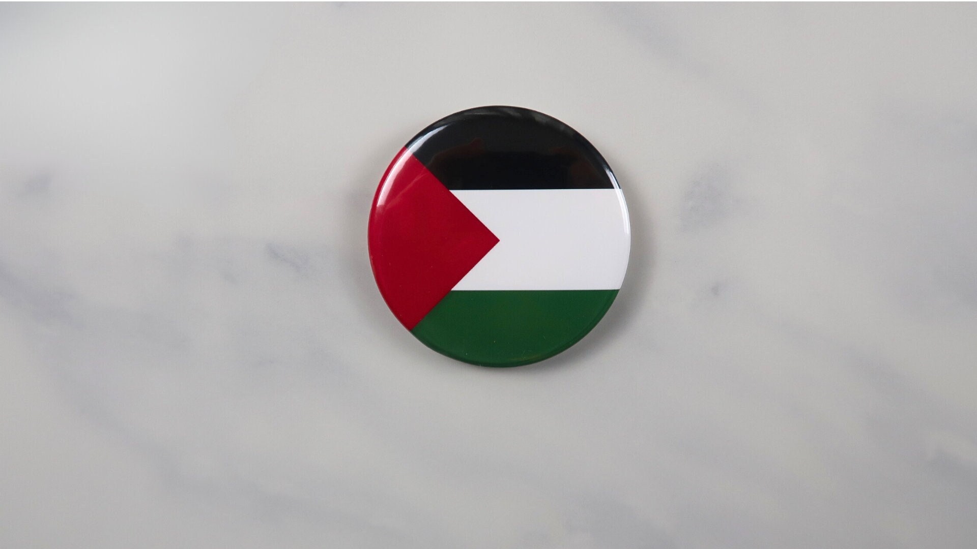 Pin's (épinglette) Drapeau Palestine - 2 x 2 cm 