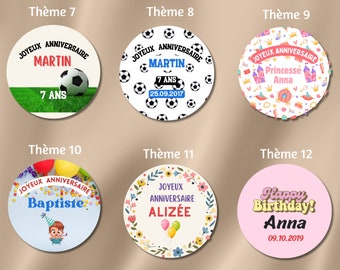 Jeu de badges anniversaire joyeux anniversaire | Vecteur Premium Jeu de badges anniversaire joyeux anniversaire | Vecteur Premium