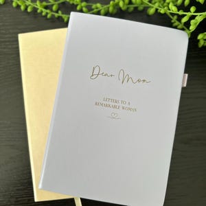 Diario "Querida Mamá", Cartas para Mamá, Regalo para Mamá, Regalo Personalizado, Diario de Recuerdos Personalizado, Diario de Agradecimiento, Diario de Pérdida de la Madre