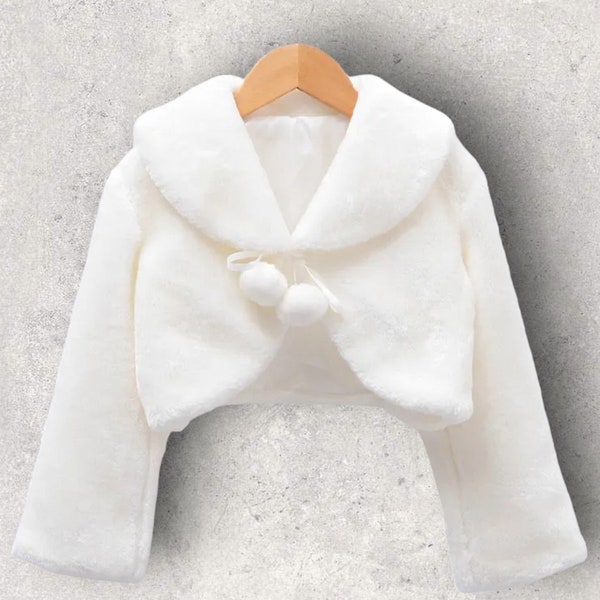 Flower Girl Jacket Etsy