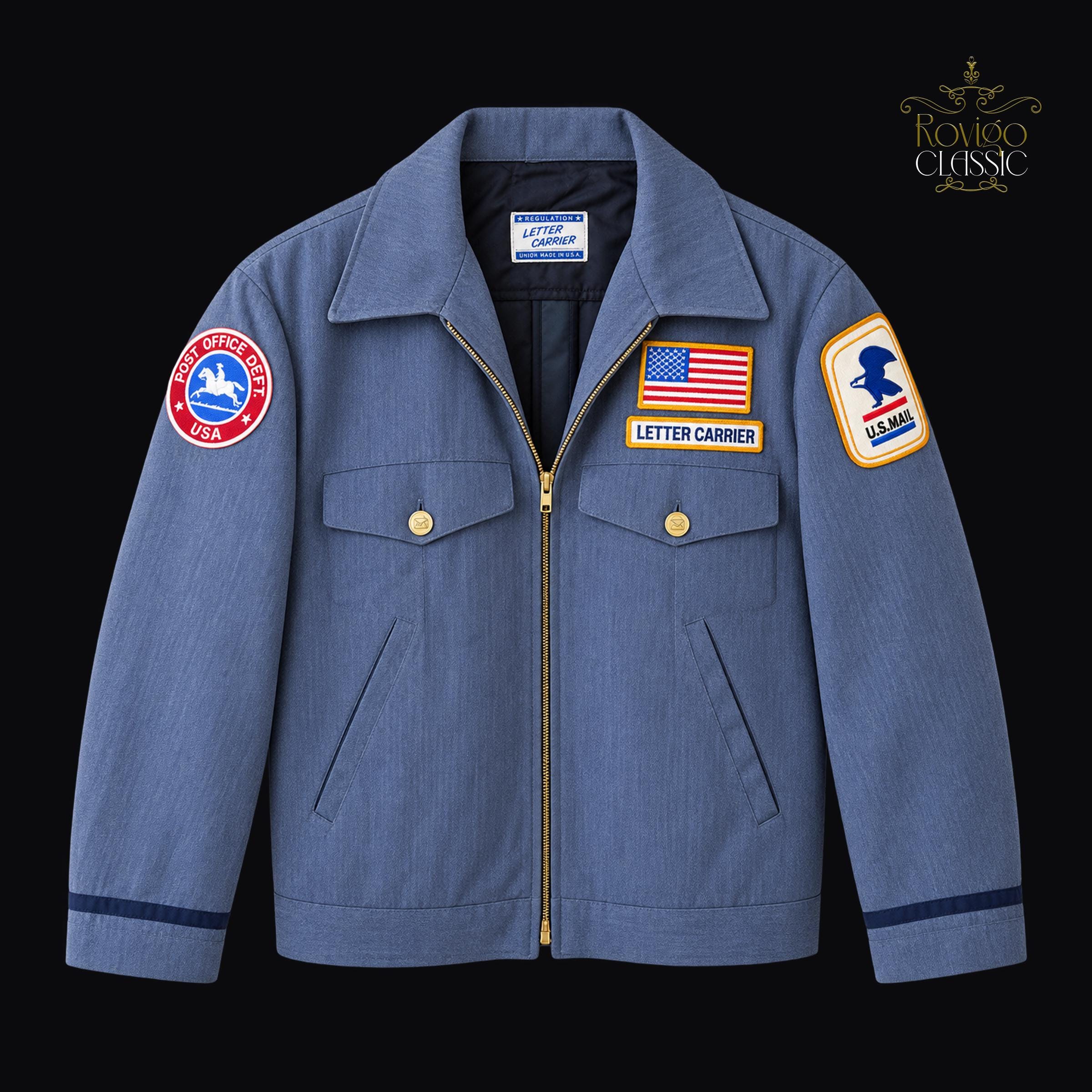 Usps Jacket Vintage - Etsy