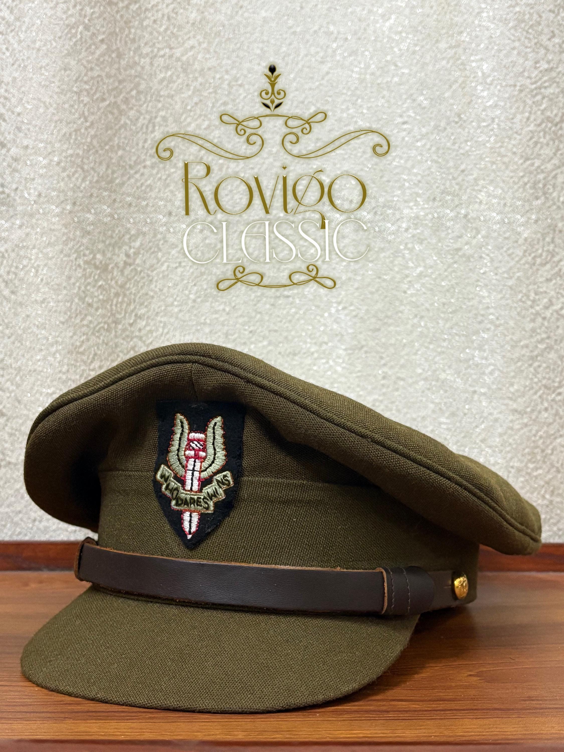 イギリス陸軍将校用ピークキャップのレプリカ - 全サイズ - Etsy 日本