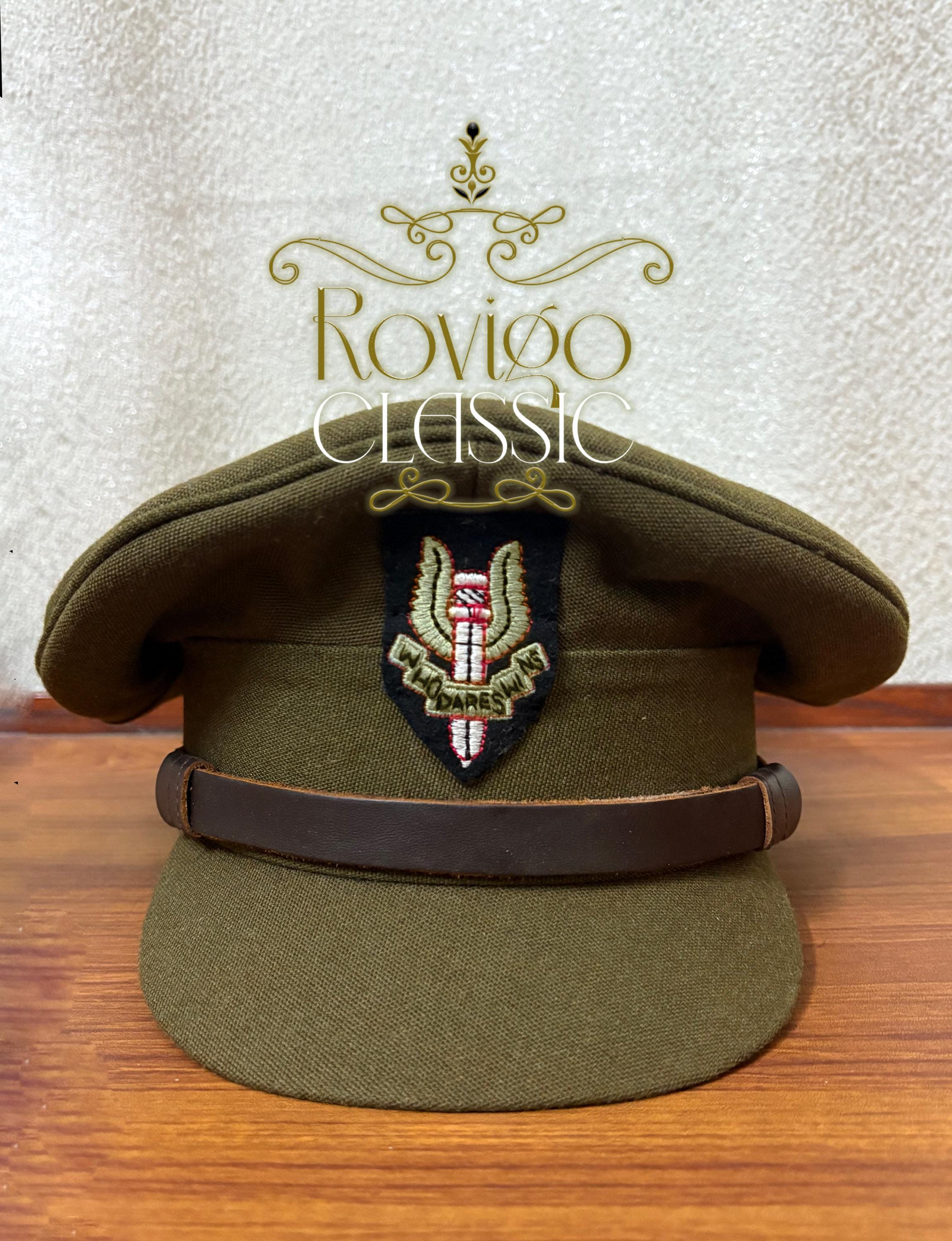 イギリス陸軍将校用ピークキャップのレプリカ - 全サイズ - Etsy 日本