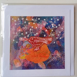 Carte de Noël Robin