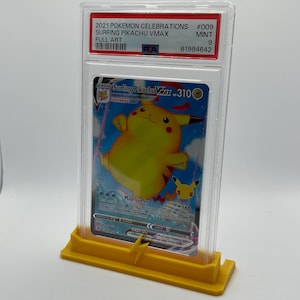 PSA-kaarthouder / kaarthouder - Pokemon Electric Type - Aanpasbaar Pokemon-themacadeau - Meerdere symbolenkleuren - Koop meerdere om te besparen!