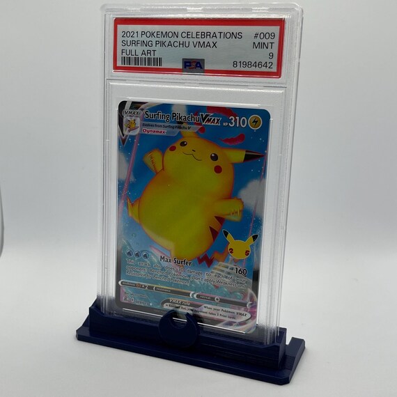 PSA Graded Card Stand / Holder - Pokemon Dark Type - Customisable Pokemon  Themed Gift - Multiple Symbols Colours - Buy Mult to Save! - Etsy