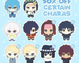 Dramatical Murder Aoba Cross DMMD Wooden Layered Keychain - Etsy