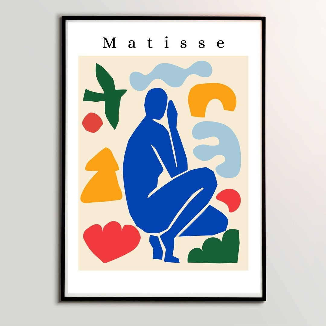Matisse Artwork Print Large Wall Poster Home Decor, Digital Wall Art