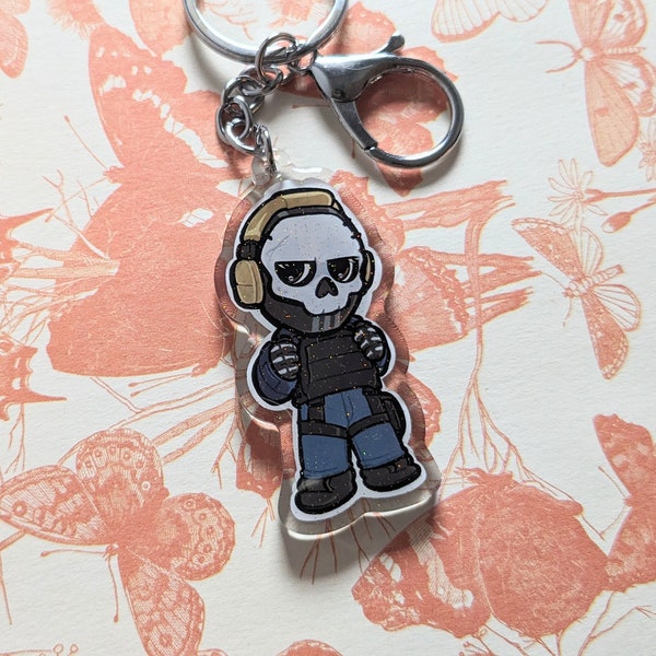 Soap & Ghost Double Sided Acrylic Keychain
