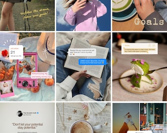 iOS Core Instagram Canva Templates For Social Media Managers, Coaches & Small Businesses (Instant Download)