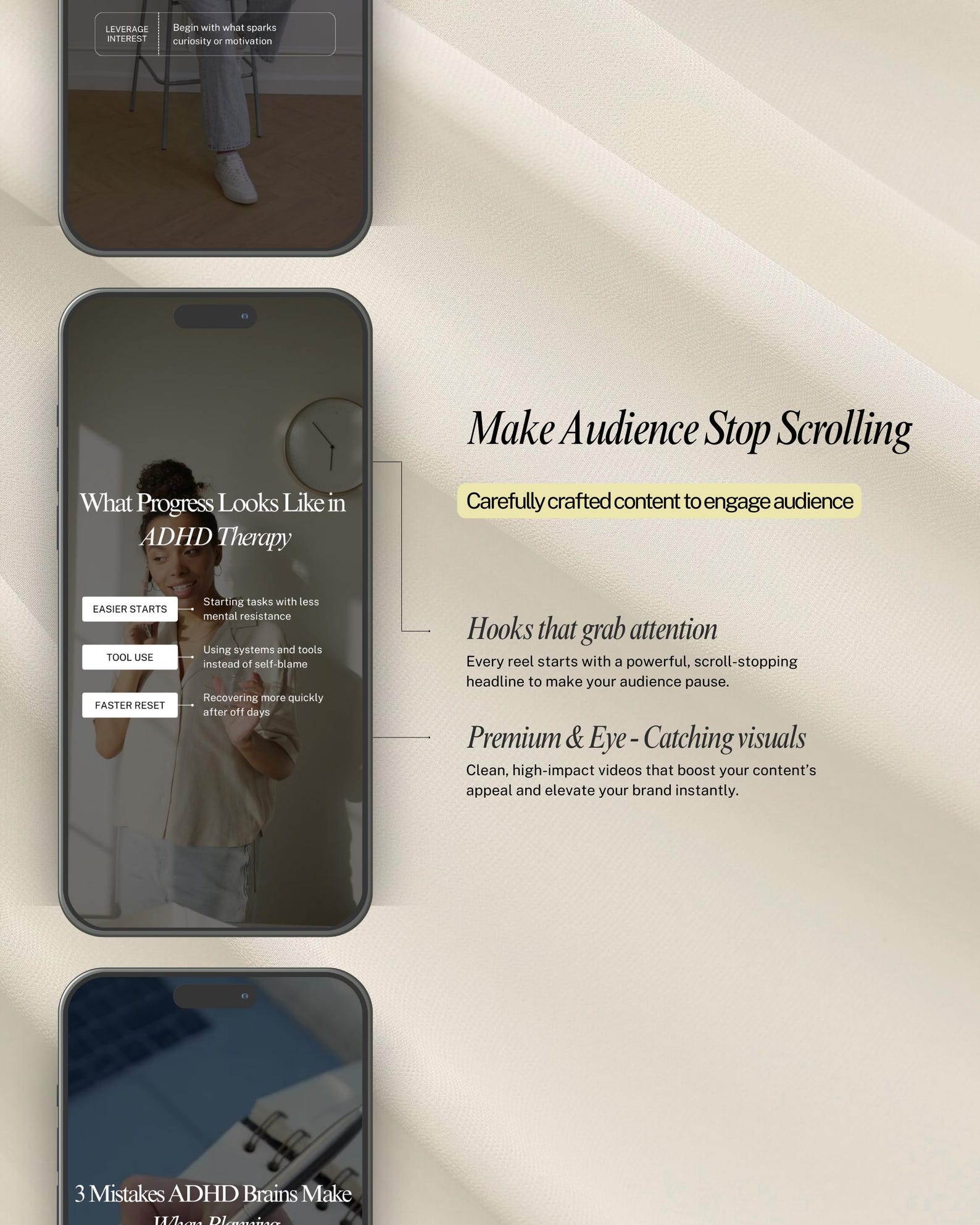 Therapist Instagram Reels Canva Bundle | Mental Health Video Templates ...