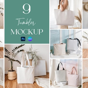 Tote Bag Mockup Bundle, Canvas Bag Mockup Bundle, Shopping Bag Mockups, Organic Bag Mockup Bundle, Blank Tote Bag Mockups, Cotton Bag Mockup