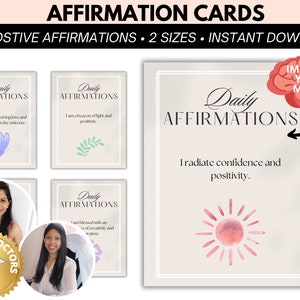 Doctor Made-Affirmation cards, positive quote flash cards, affirmations cards, confidence, self care, therapy office decor, self love, cbt