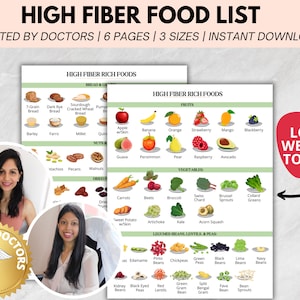 Doctor Made- High fiber food list, high fiber foods list, high fiber foods, high fiber meals, high fiber food, high fiber food chart, pdf