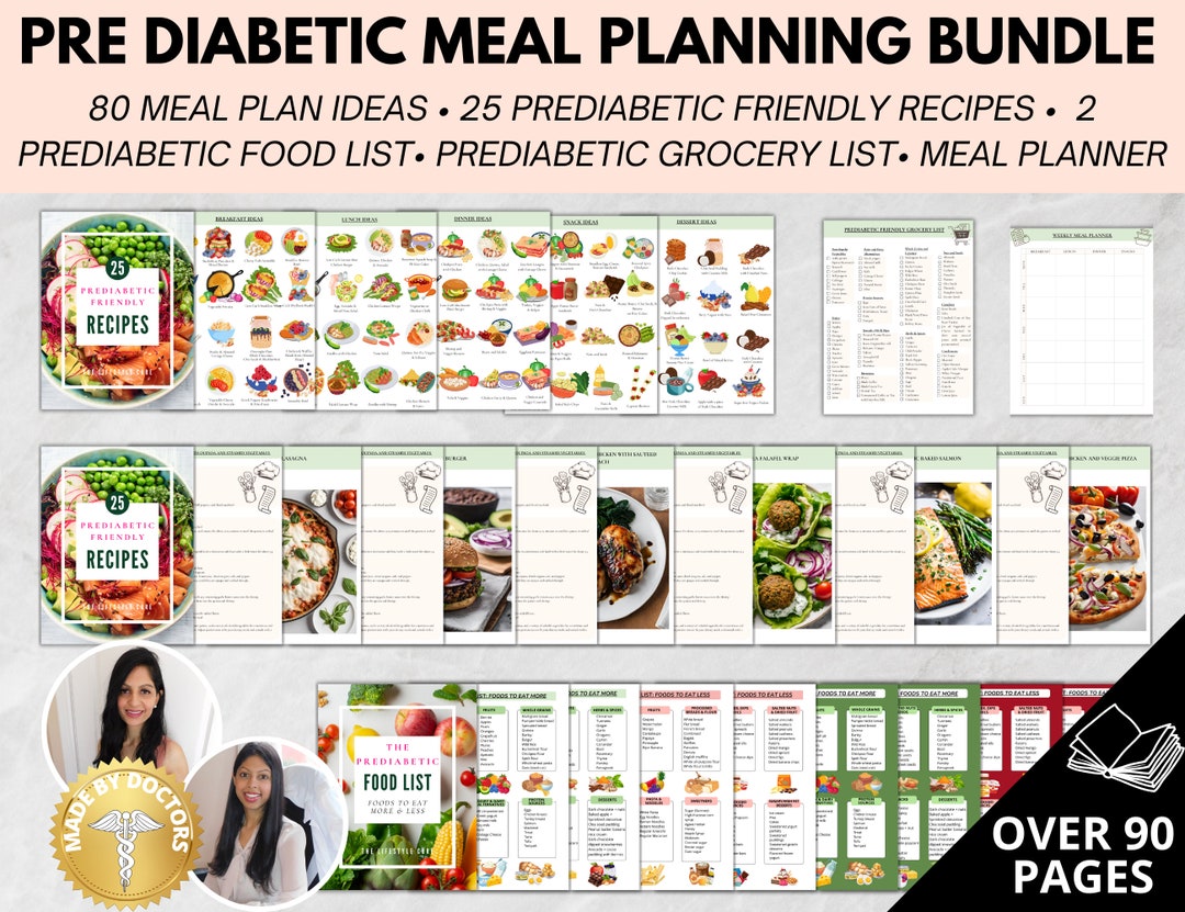 doctor-made-prediabetic-meal-plan-for-pre-diabetes-diet-pre-diabetic-food-list-grocery-list-meal-plan-recipes-diabetic-meal-plan-pdf-etsy for Free Prediabetes Diet Plan Printable Doctor Made- Prediabetic Meal Plan for Pre Diabetes Diet, Pre Diabetic Food List, Grocery List, Meal Plan, Recipes, Diabetic Meal Plan, PDF - Etsy for Free Prediabetes Diet Plan Printable