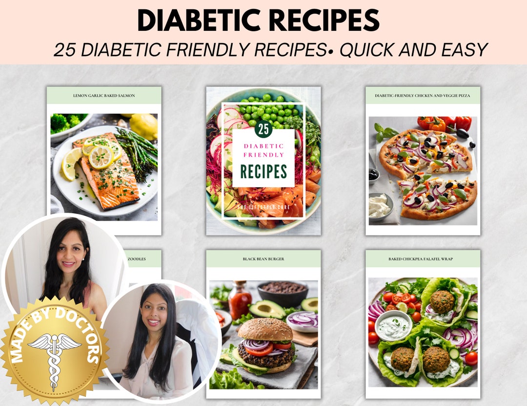 Doctor Made-diabetic Recipes, Diabetic Cookbook, Diabetic Meal Plan