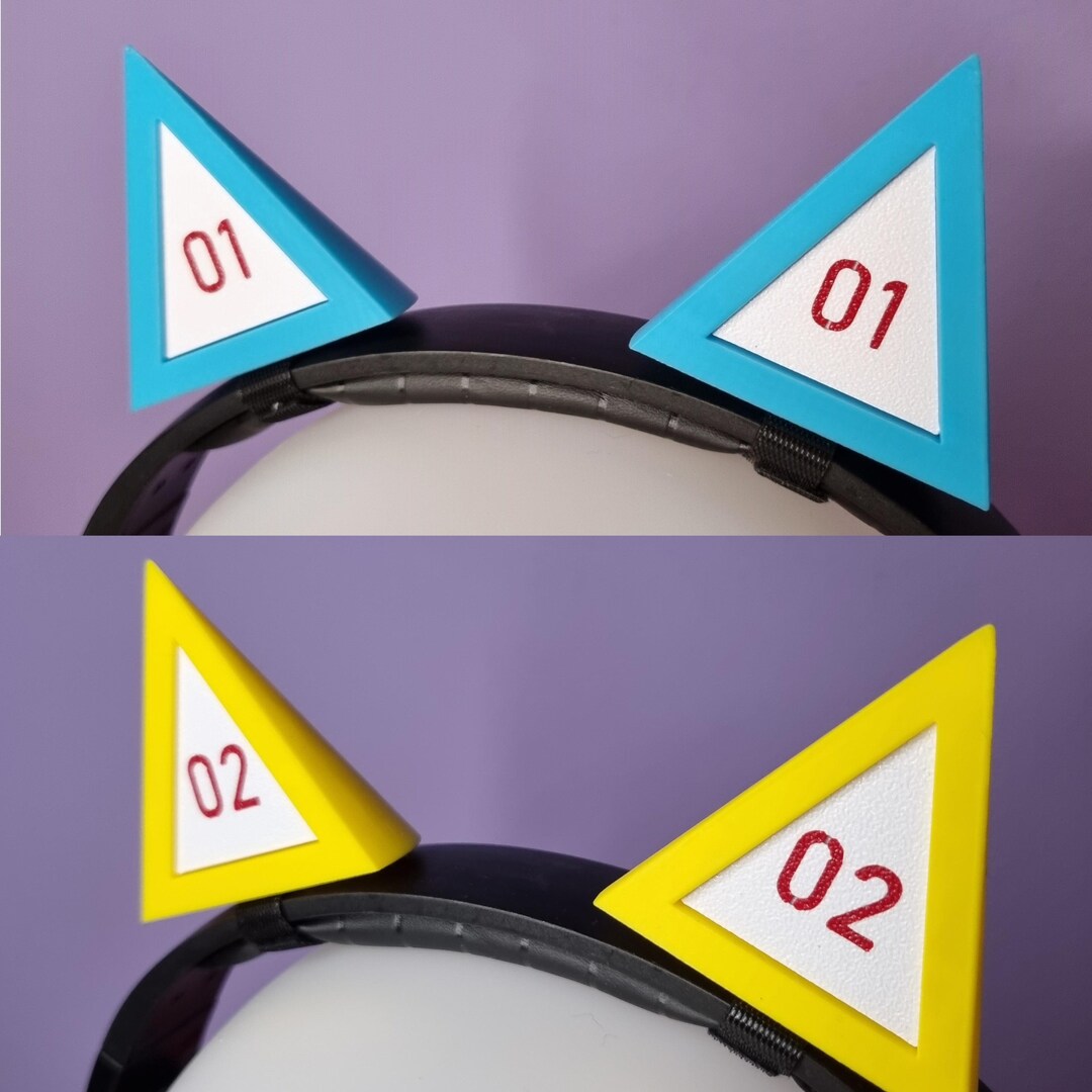 Vocal Mascot Headset Cat Ears, Cosplay Accessory - Etsy