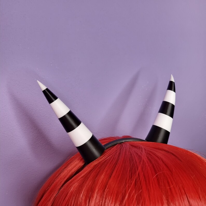 Pair of Cosplay Horns, 3d Printed Imp Horns, With/without Headband, Two