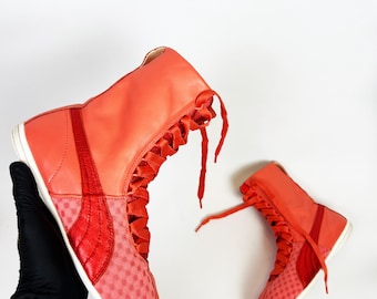 Puma Eskiva Hi Deep Summer Boots Sneakers Pink US 8 Sneakers Speed Cat Y2K